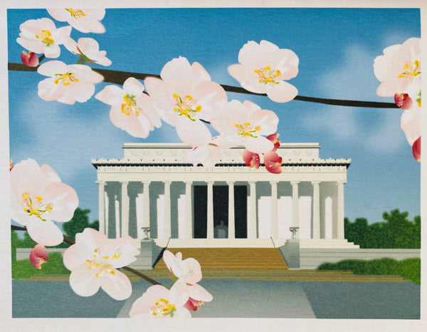 Lincoln Memorial + Cherry Blossoms