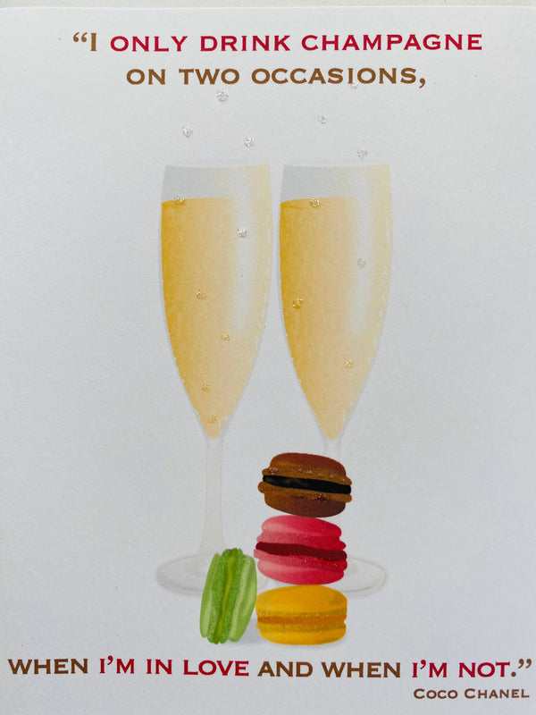 Champagne and Macaroons: Coco