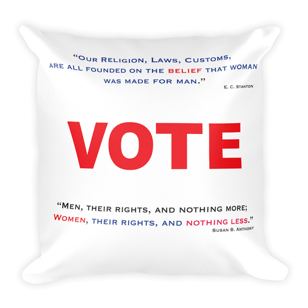 Women's Vote Pillow
