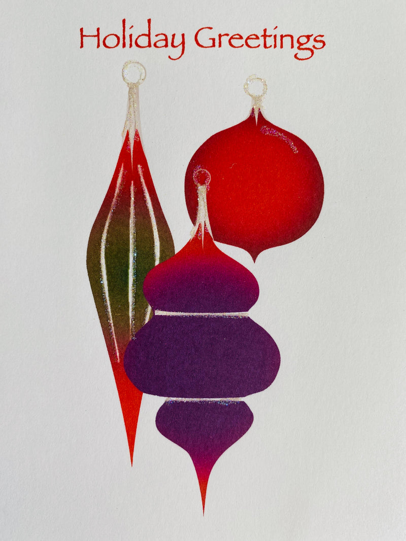 Christmas Ornaments Card