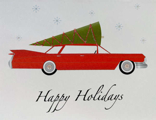 Christmas Tree and Car