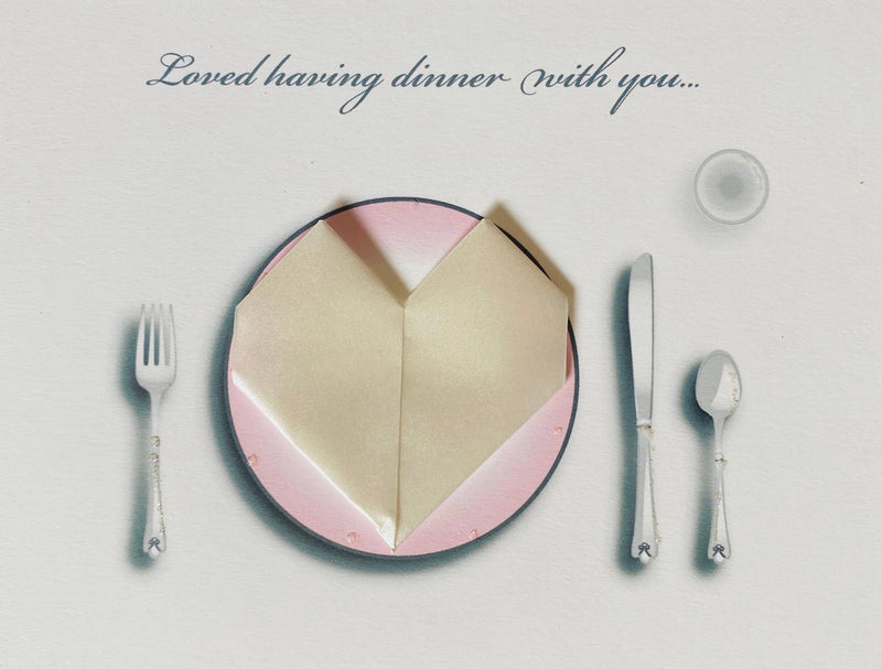 Pink Place Setting