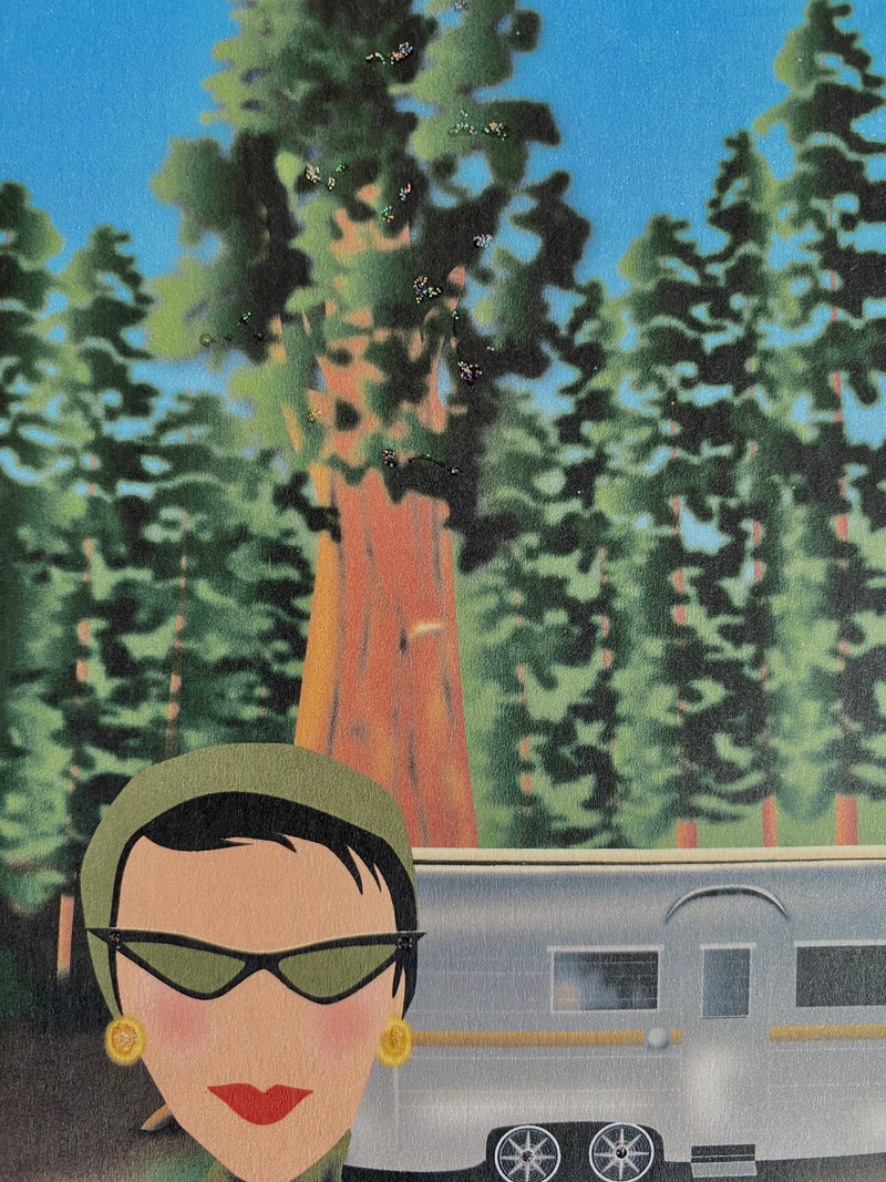 Sequoias, Trailer and 50's Gal