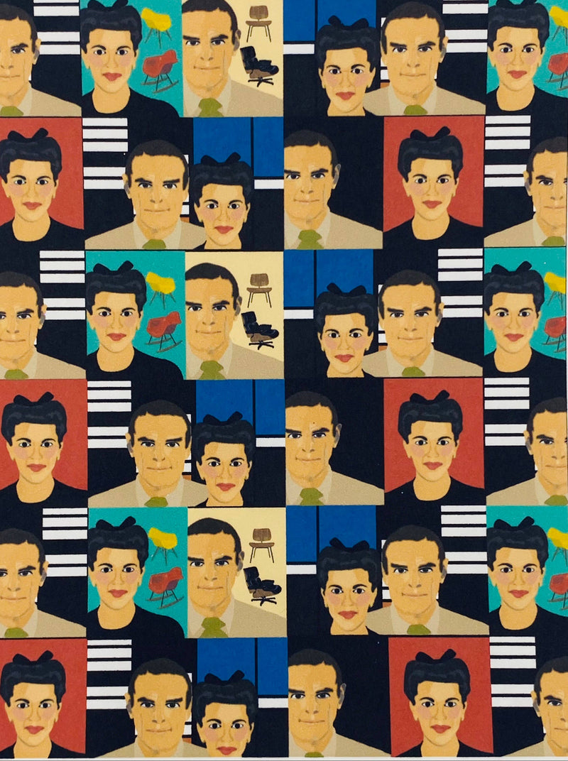 Eames' Collage - Boxed Note Cards
