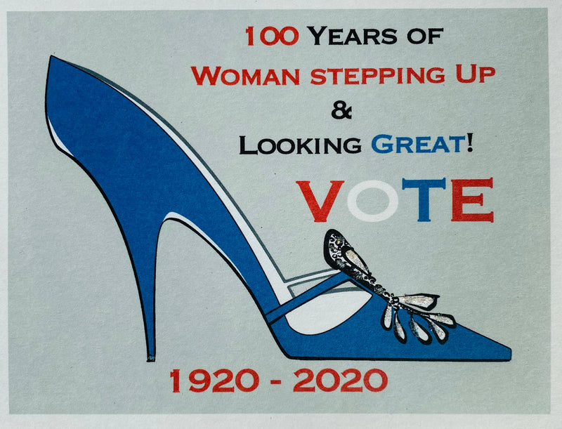 Pop 50's Shoe Note Card Loose