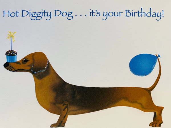Doxi with Blue Balloon