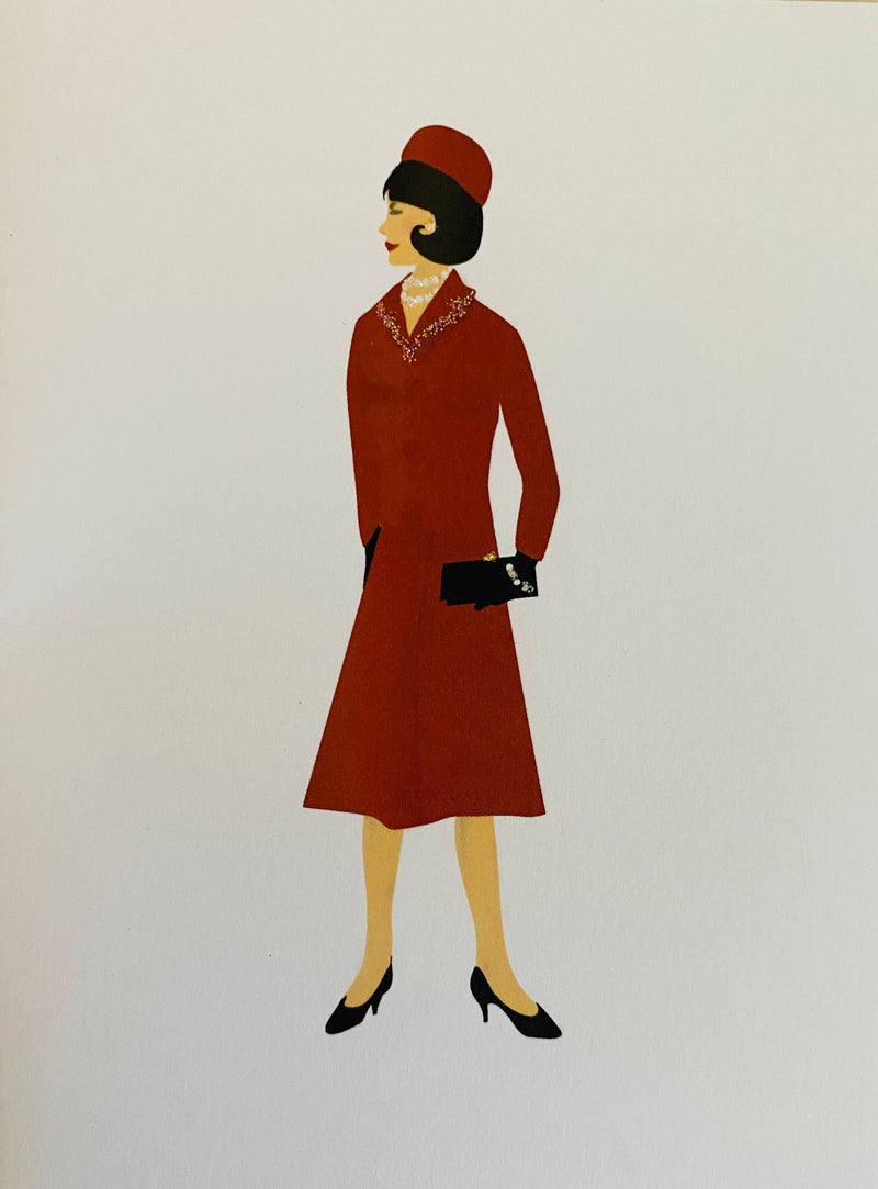 Jackie's Red Suit