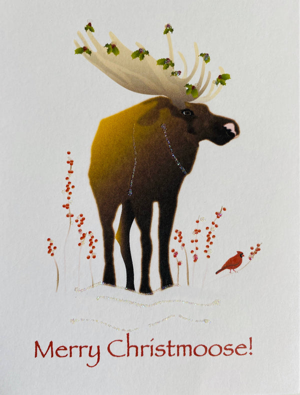 Christmas Moose