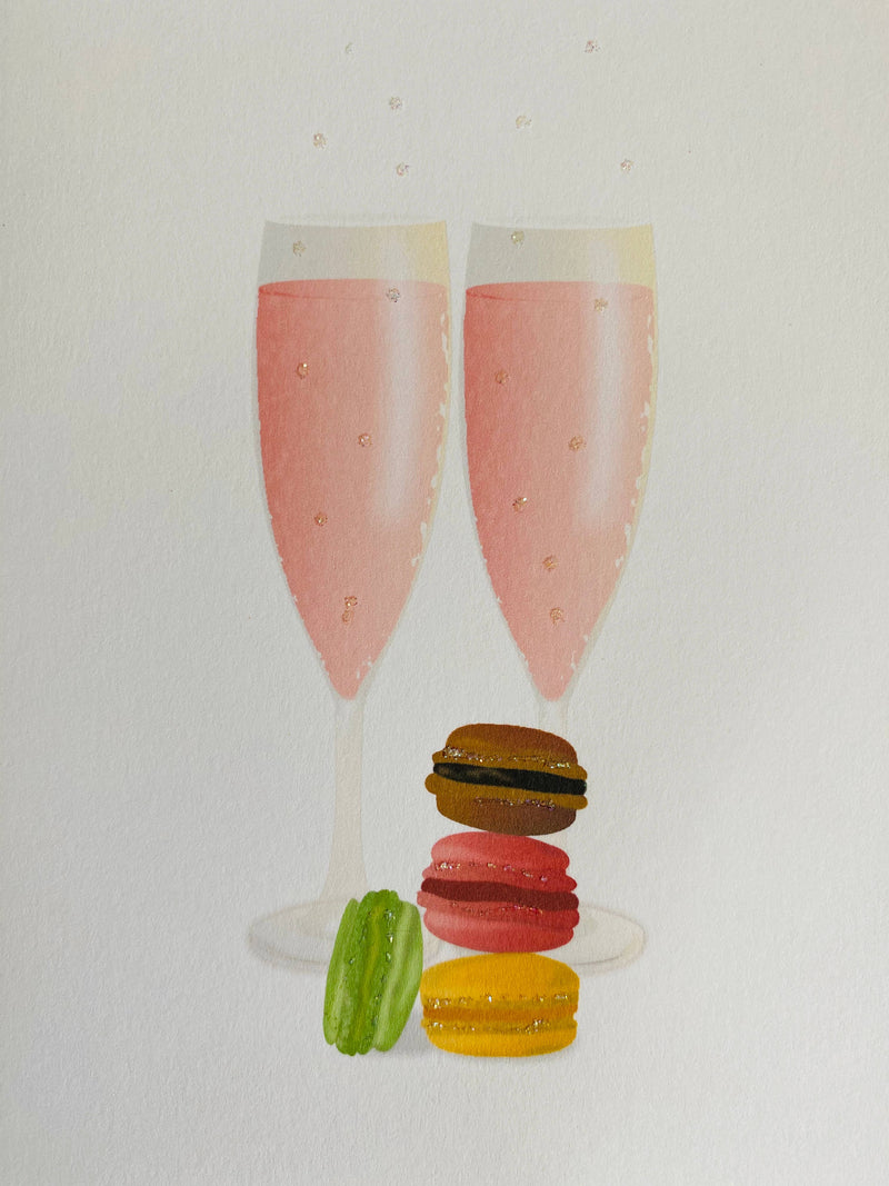 Champagne and Macaroons