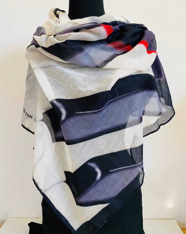 Piano Keys Rectangular Scarf