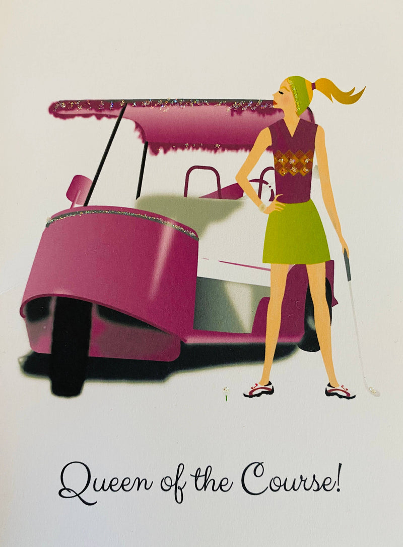 Golf Cart Gal/Queen of the Course Golf