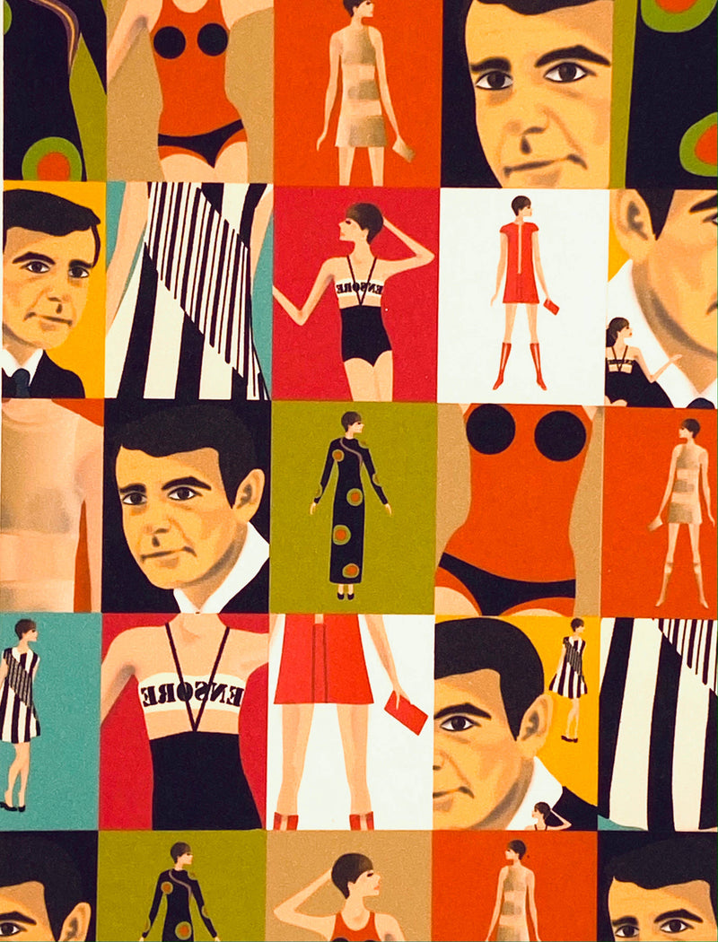Rudi Gernreich Collage Boxed Note Cards