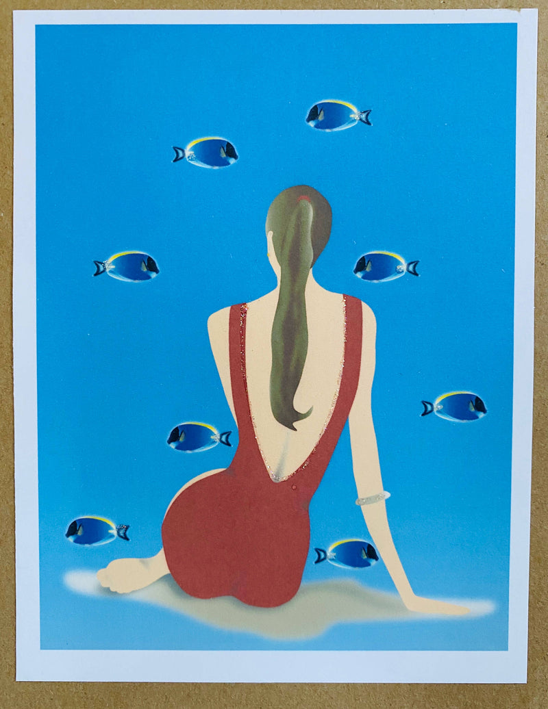 Surreal Gal with Fish