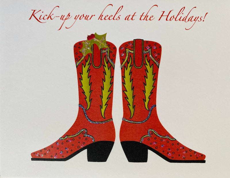 Red Christmas Boot