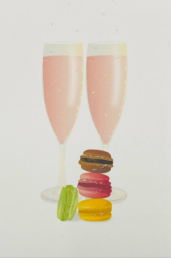 Champagne and Macaroons - Gift Enclosure Cards