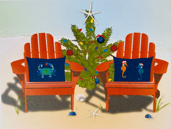 Christmas Adirondack Chairs