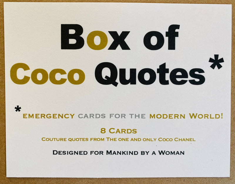 Box of Coco Quotes Mixed Notes