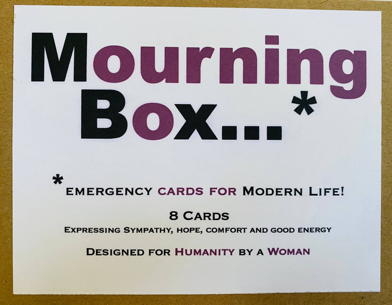 Mourning Box Mixed Sympathy Notes
