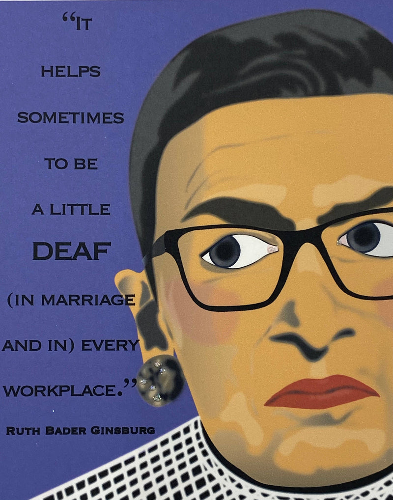 RBG Ruth Bader Ginsburg - Boxed Note Cards