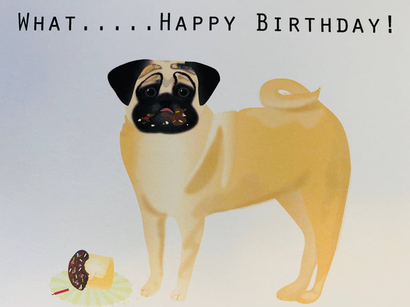 Birthday Pug