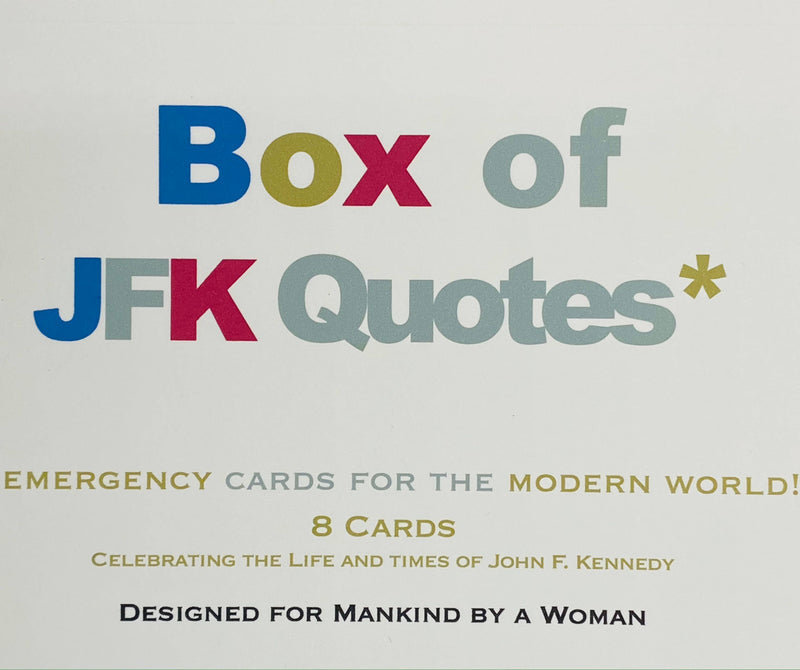 JFK Quotes - Boxed Note Cards Mixed