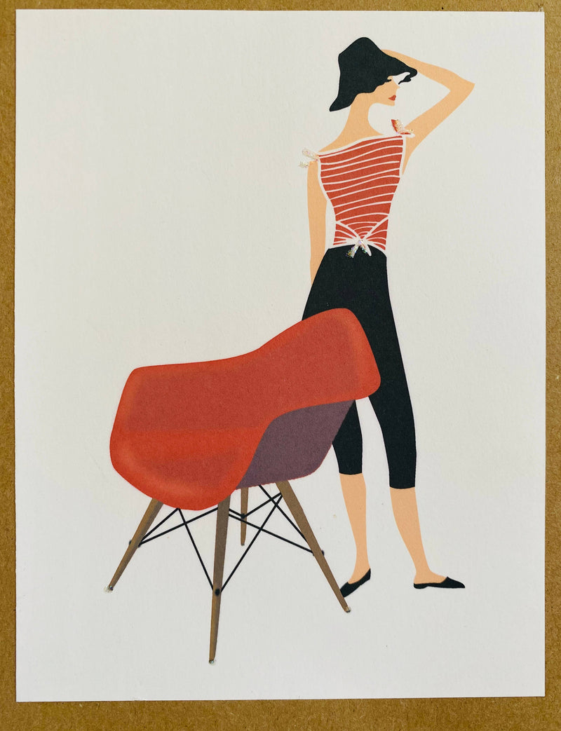 Pop Molded Chair with Gal