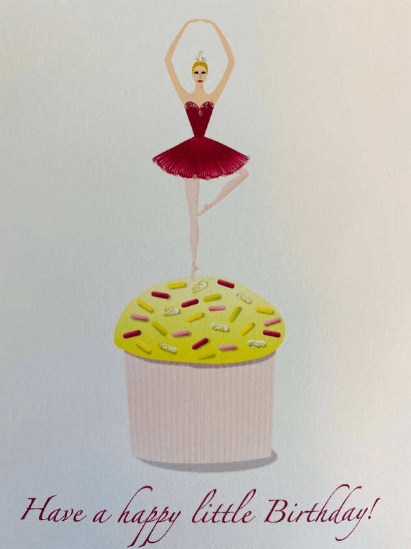 Ballerina on Cupcake