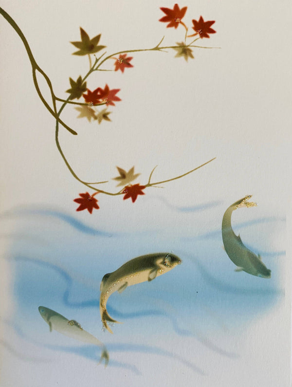 Japanese Maple + Fish