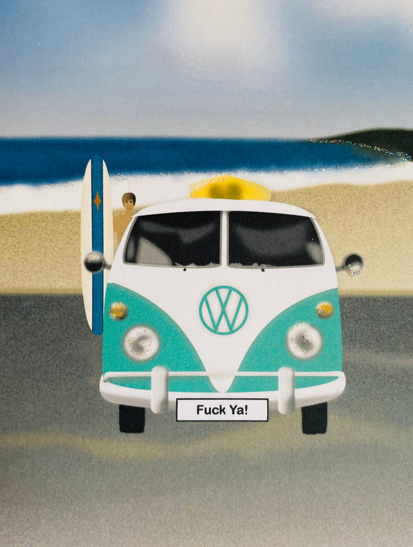 Surfer Van + Beach