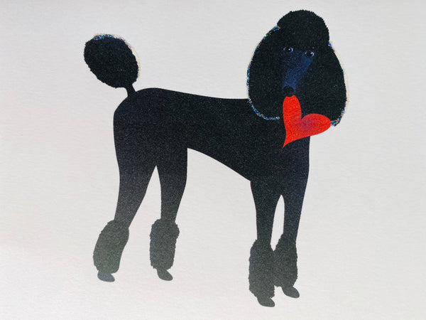 Valentine's Poodle