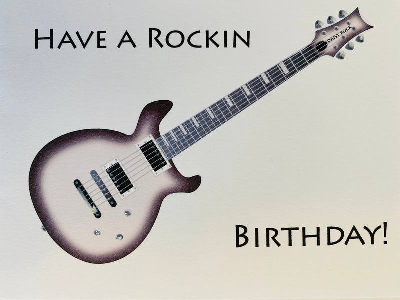Brown Electric Guitar