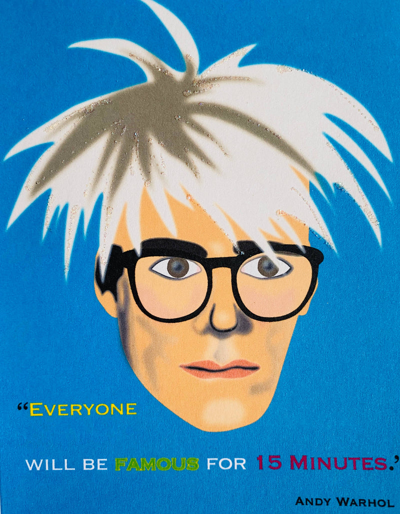 Pop Warhol Cyan