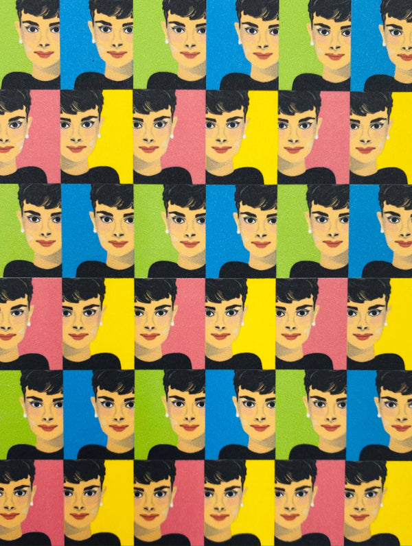Audrey Hepburn Collage - Boxed Note Cards