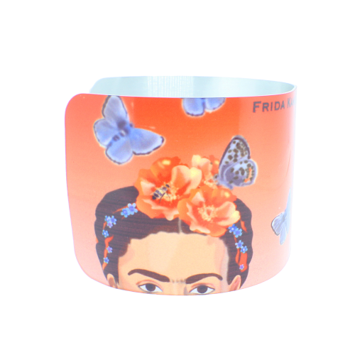 Latina + Butterflies Bee Artist Frida Inspired Cuff Bracelet