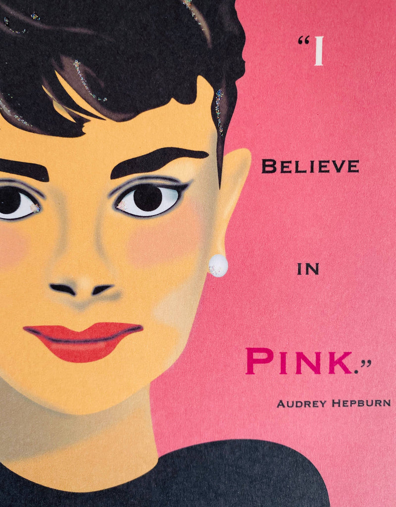 Pop Audrey Hepburn Pink