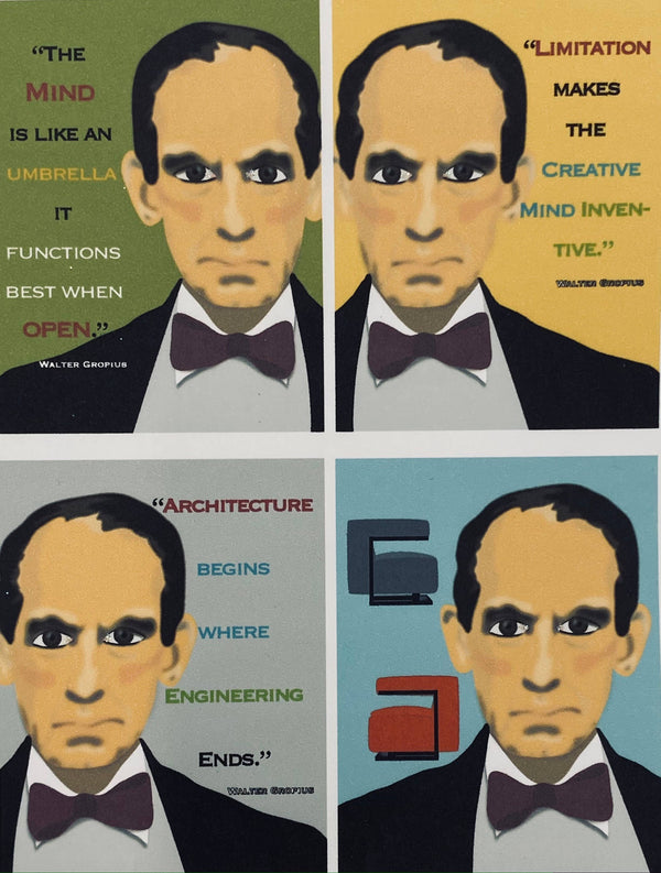 Walter Gropius - Boxed Note Cards MIXED